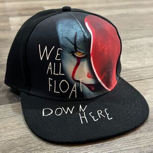 RARE! IT Movie Book Steven King Pennywise We All Float Down Here Snapback Hat